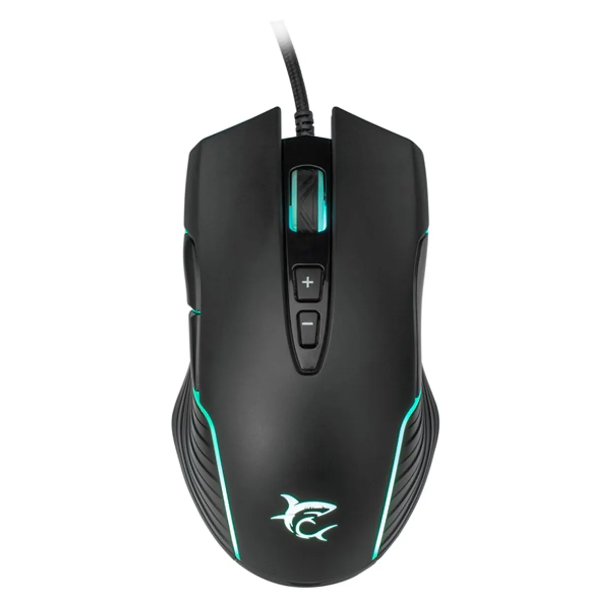 White Shark AZARAH GM-5003 6400dpi fekete gamer egér #2