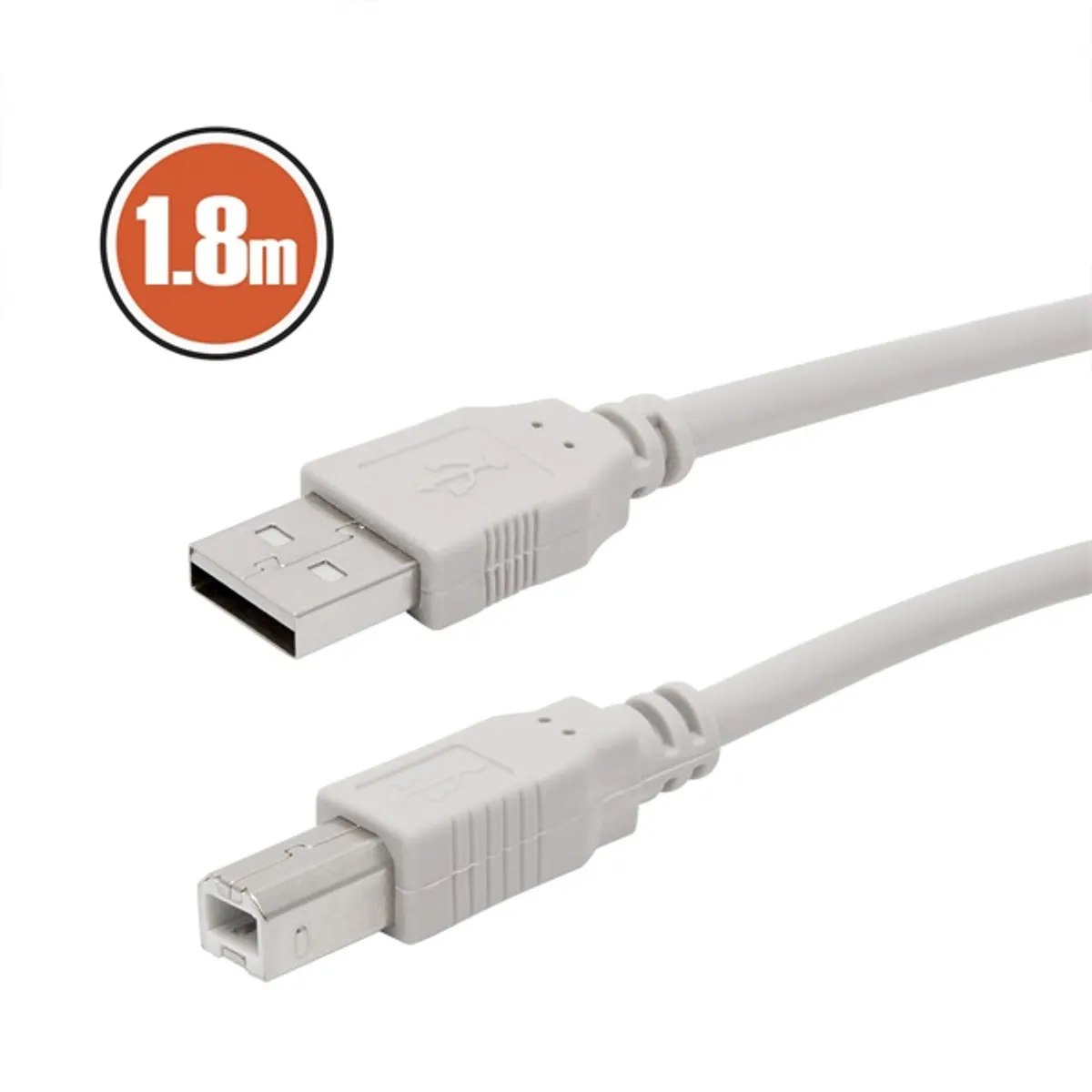 Delight USB 2.0 A - B 1,8m kábel #1