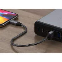 Satechi ST-TAL10M 25cm USB A - Lightning szürke kábel #5