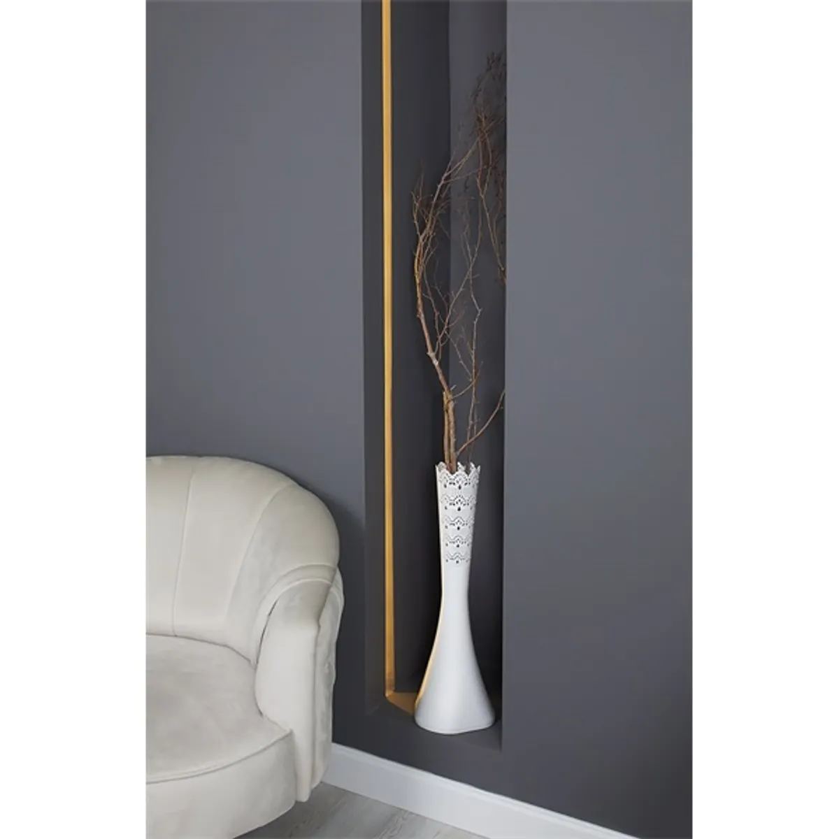 IRIS E5575 műanyag váza 60cm magas #2