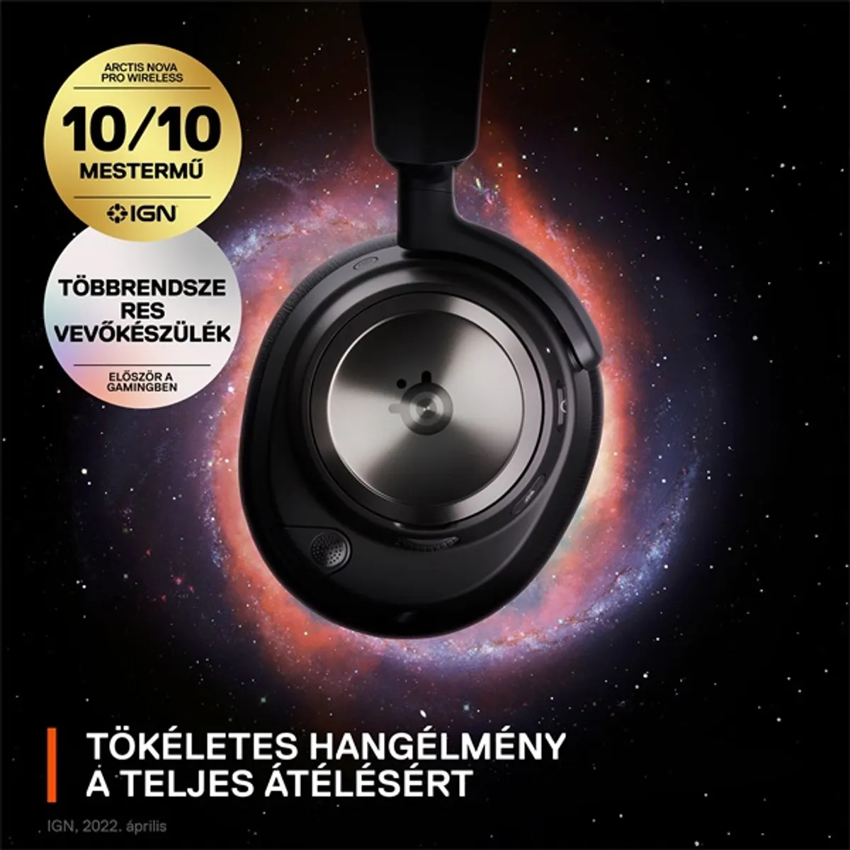 SteelSeries Arctis Nova Pro Wireless X fekete gamer headset #6