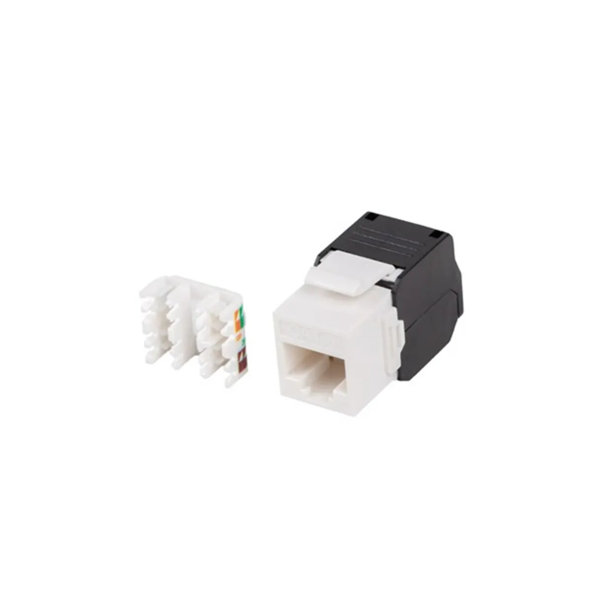 Lanberg KSU6-4000 Cat.6 UTP árnyékolatlan szerszám nélkül szerelhető Keystone Jack #1