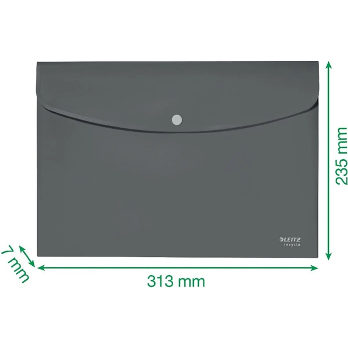 Leitz Recycle A4 PP piros irattartó tasak #5