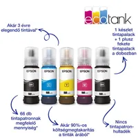 Epson EcoTank L5310 színes nyomtató MFP, WiFi/LAN, 8100/6500 oldal tinta a dobozban #4