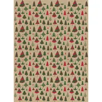 IRIS Karácsonyi tekercses KRAFT csomagolópapír,  200x70cm, különböző mintákkal, 60g/m2 #7