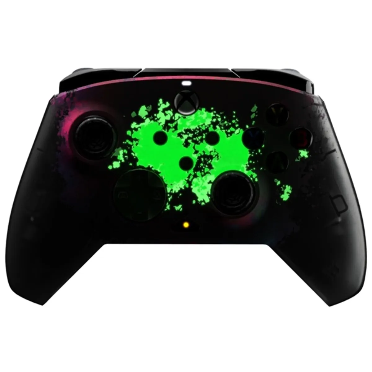 PDP 049-023-SPDT Rematch Glow Adevanced Xbox Series X|S/Xbox One/PC vezetékes Space Dust Glow in the Dark kontroller #6