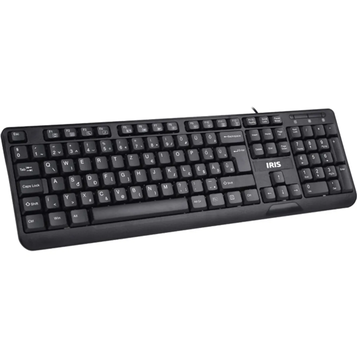 IRIS B-13 USB fekete billentyűzet #3