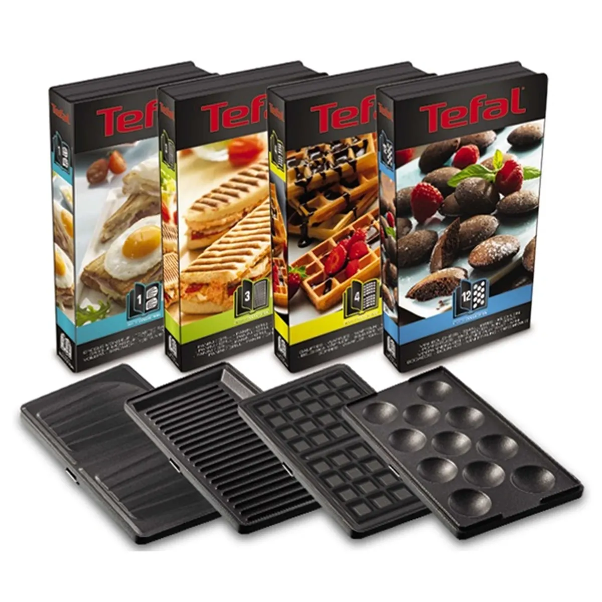 Tefal SW854D16 Snack Collection 4in1 inox gorfi - snack - grill/panini - szendvicssütő #3
