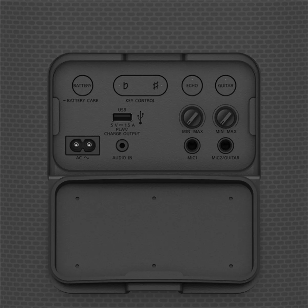 Sony SRSXV500B.CEL HighPower hordozható fekete vezeték nélküli hangszóró #4