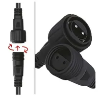 Emos D1CC03 CNT 2,5m 100LED IP44 12W időzítős hideg fehér jégcsapok kezdő készlet #4