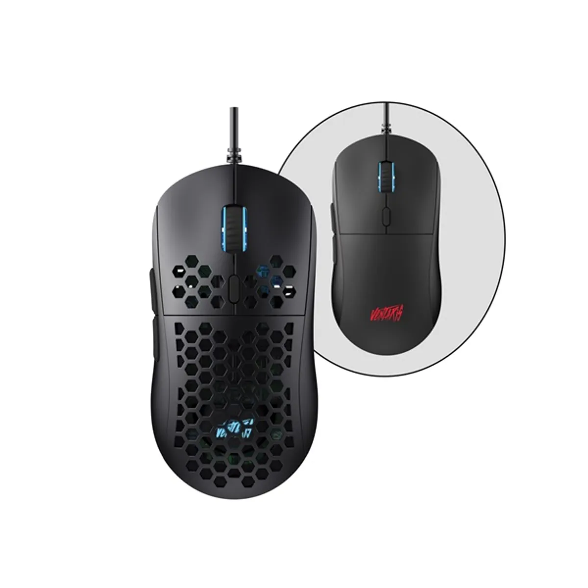 Ventaris M800 Honeycomb gamer egér cserélhető borítással #1