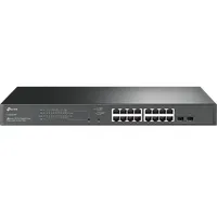 TP-Link TL-SG2218P JetStream 16xGbE PoE+ LAN, 2xGbE SFP port smart menedzselhető PoE+ switch #3