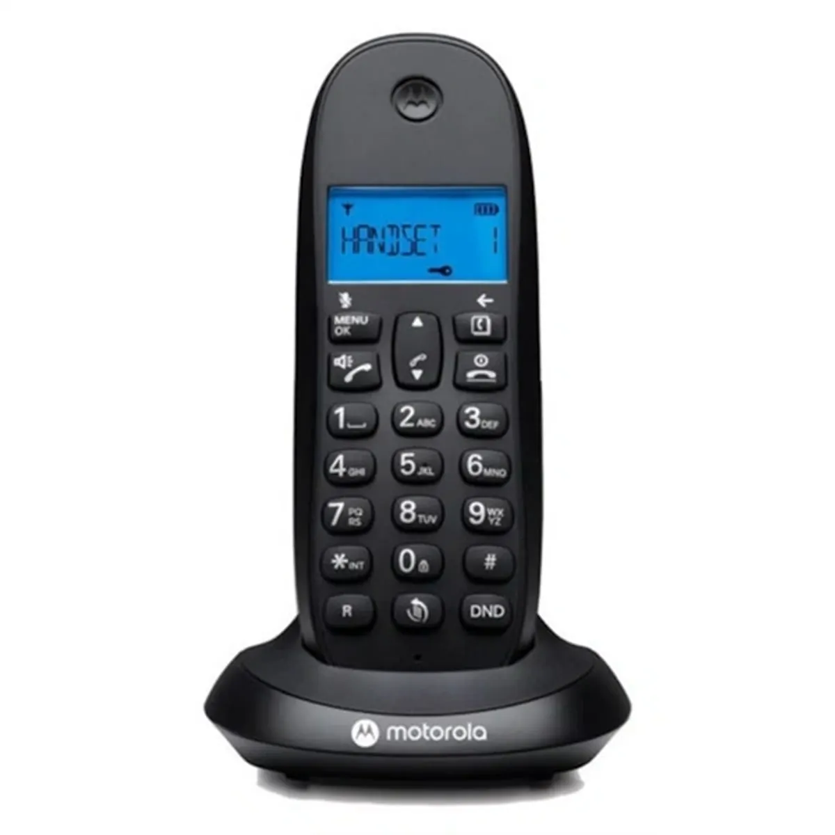 Motorola C1001CB+ fekete dect telefon #1