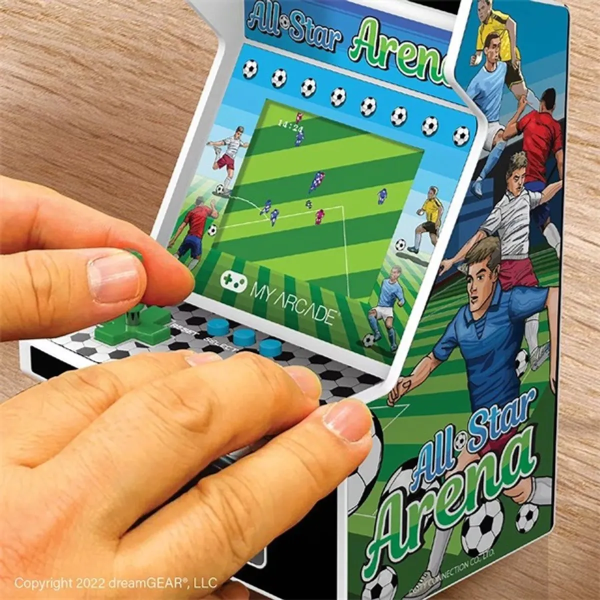 My Arcade DGUNL-4125 All-Star Arena 300+ Micro Player Retro Arcade 6.75" hordozható kézikonzol #5