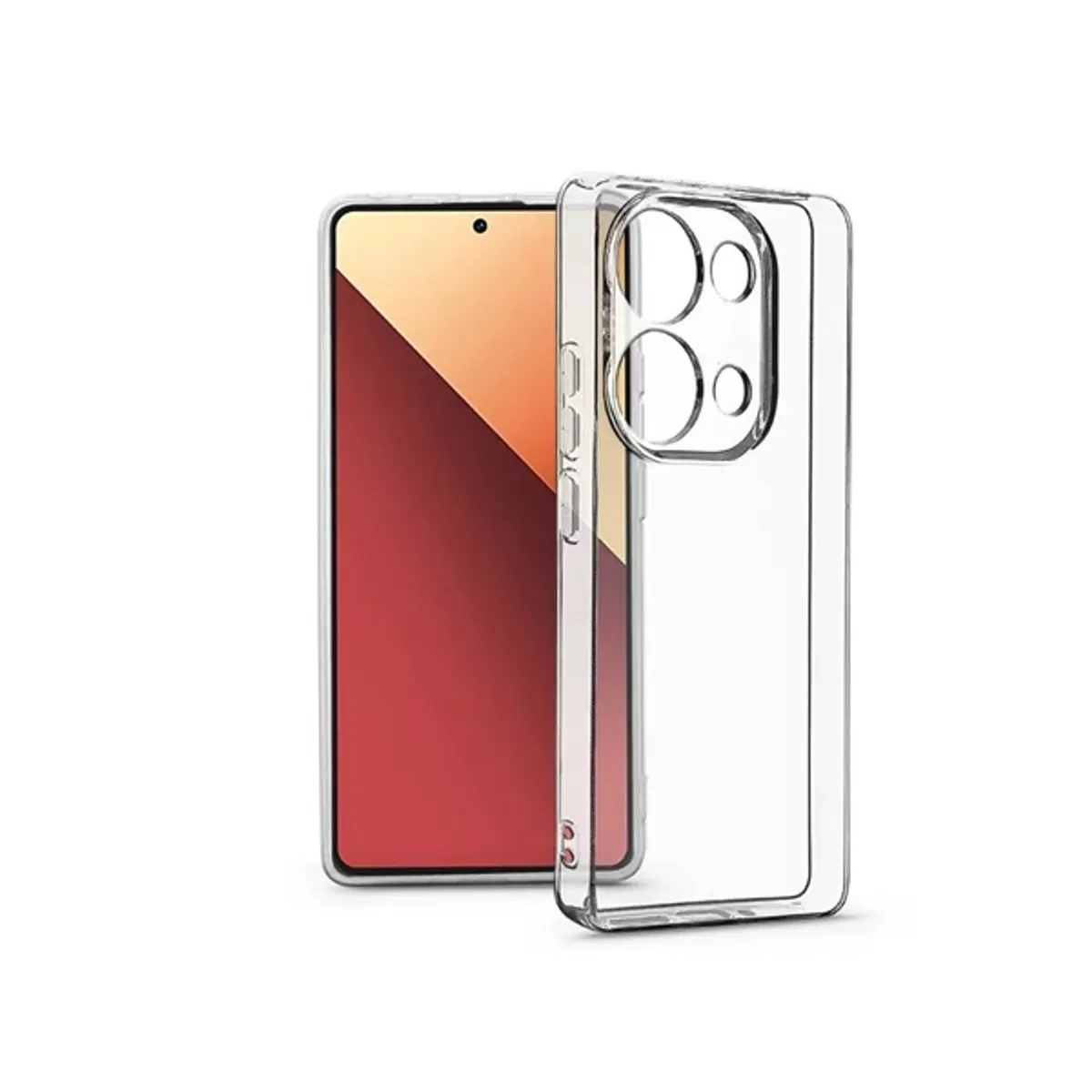 Haffner HF277436 Xiaomi Redmi Note 13 Pro 4G/Poco M6 Pro 4G Clear Case átlátszó szilikon hátlap #1