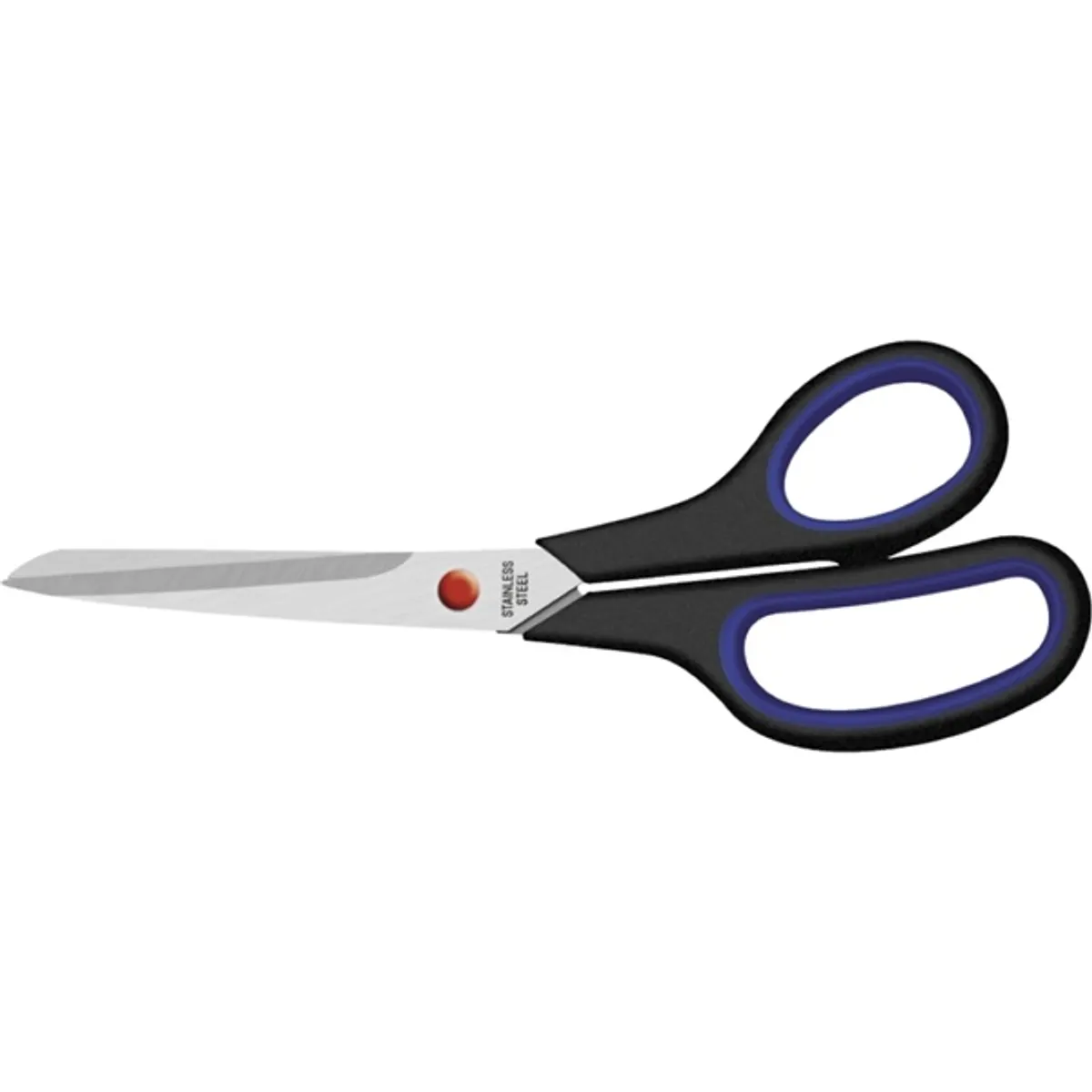 ICO Sh002-02 Bl 23cm gumifogós irodai olló #2