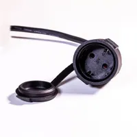 IRIS Electric IEEC-20M-16A/250V Kültéri hosszabbító 20 méteres 16A/250V, H05RR-F, IP44, fekete #3