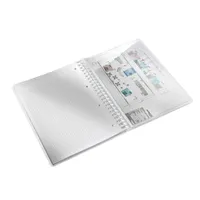 Leitz Wow A4 80lapos kockás rózsaszín spirálfüzet #3