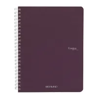Fabriano Ecoqua A5 70lapos lila kockás spirálfüzet