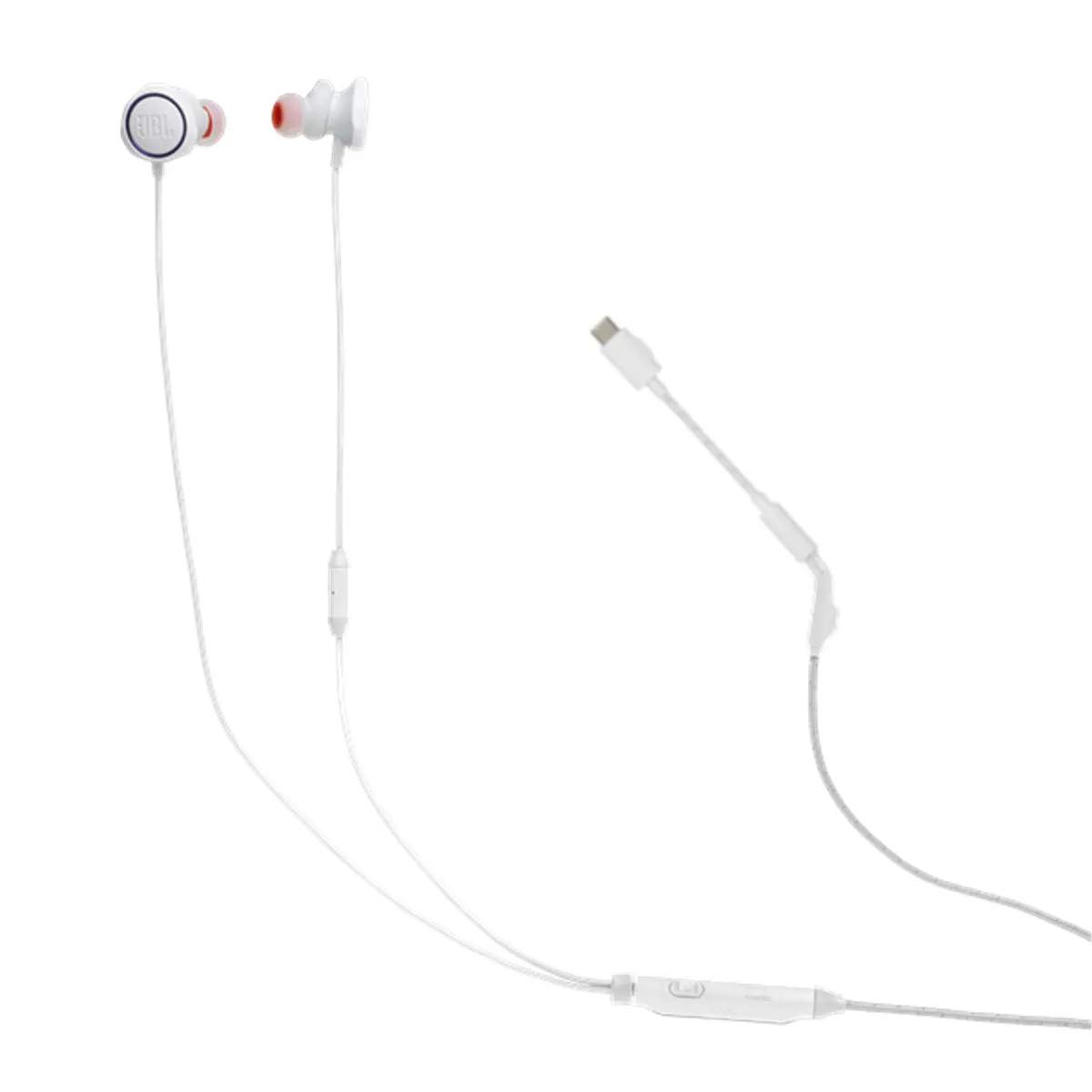 JBL Quantum 50 C vezetékes fehér gamer USB-C fülhallgató #1