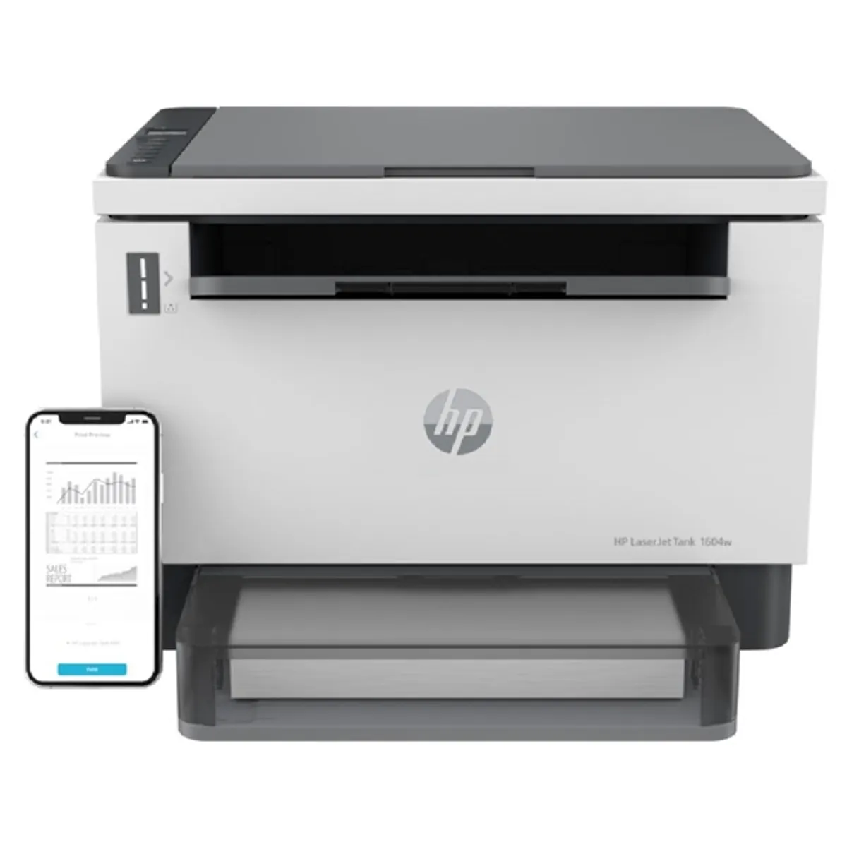 HP LaserJet Tank MFP 1604w wifi mono lézernyomtató #1