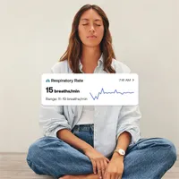 Withings HWA11-model 3 ScanWatch Light 37mm fehér okosóra #9