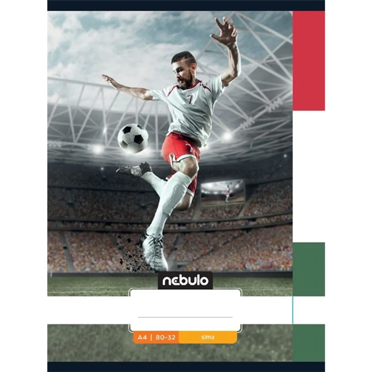 Nebulo Xtreme A4 80-32 tűzött sima füzet #2