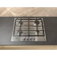Whirlpool TKRL 660 IX inox, beépíthető, gáz, főzőzóna: 4, beépíthető méret: 56cm, főzőlap #4