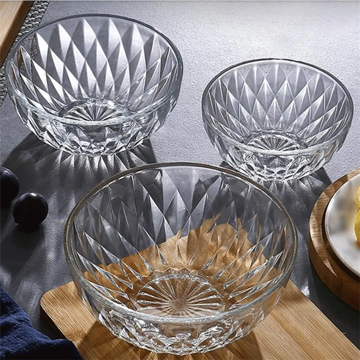 TOO KT-585 Négy részes üveg tálkészlet #2