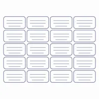 Herlitz 20db-os iskolai etikett