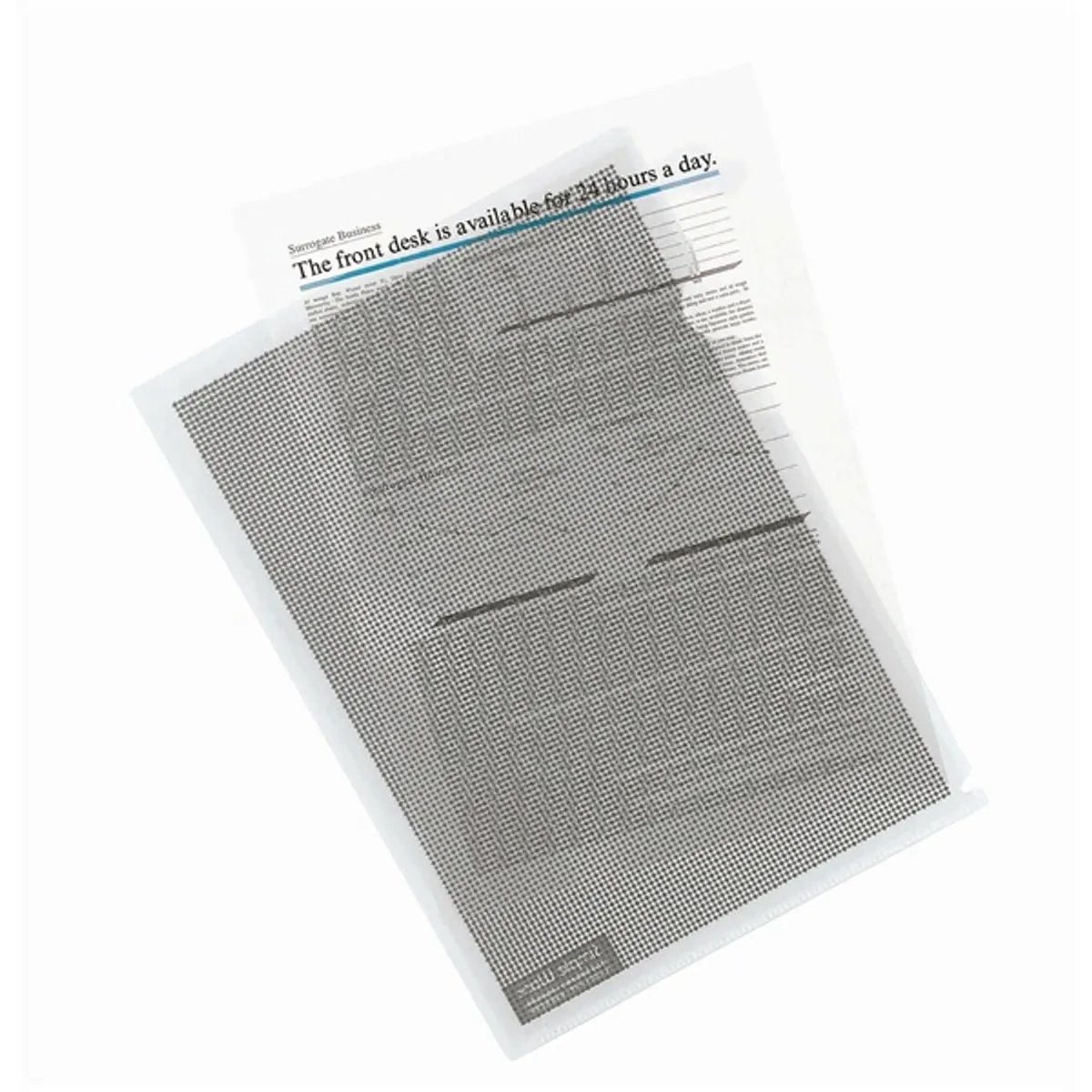 Plus Japan A4 5db-os fehér adatvédelmi, szöveget titkosító genotherm #1