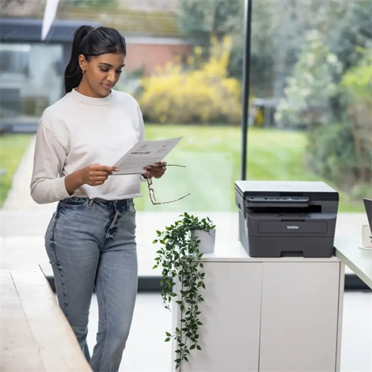 Brother DCPL2622DWYJ1 wifi duplex multifunkciós lézernyomtató #2