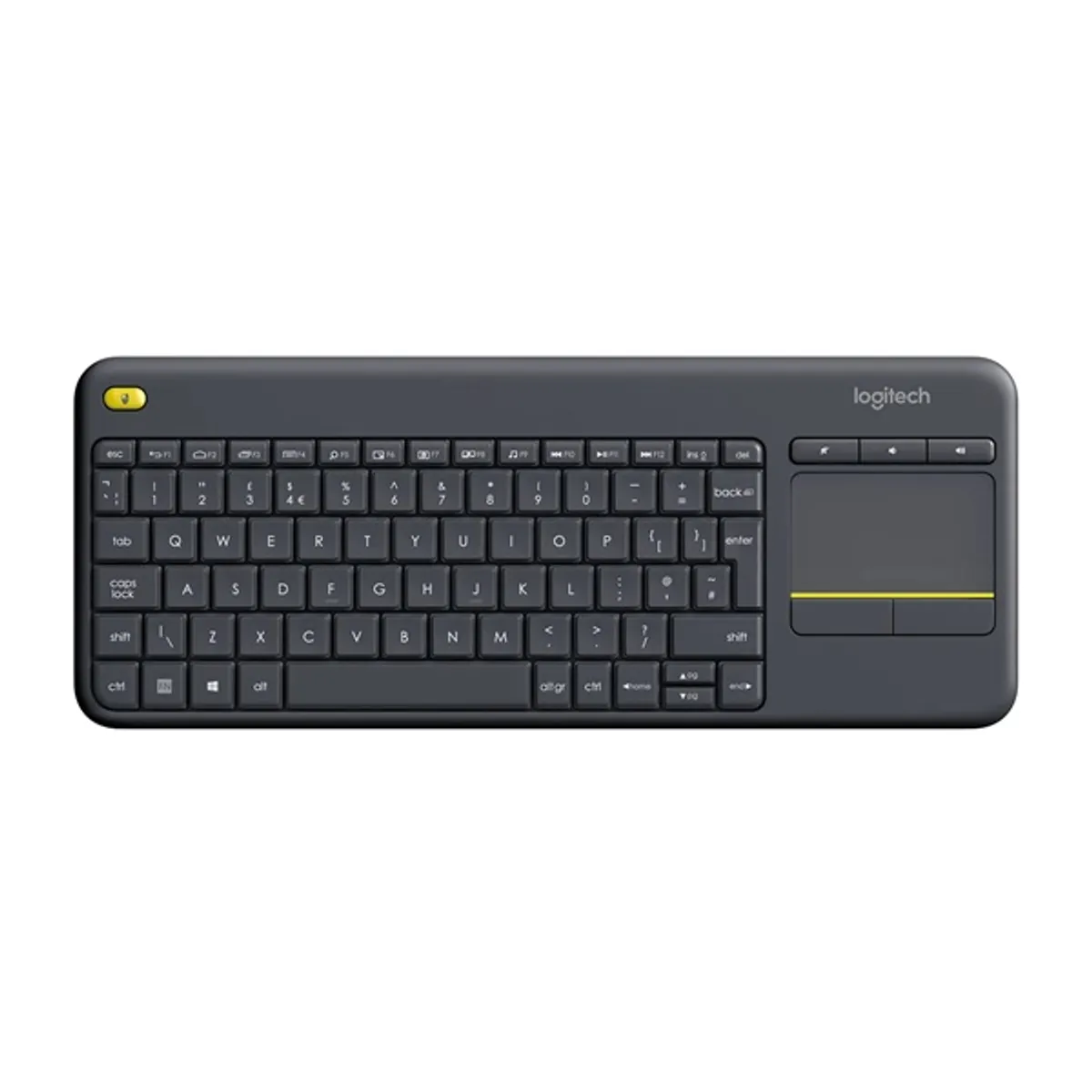 Logitech K400 Plus Touchpad HUN fekete vezeték nélküli billentyűzet #2