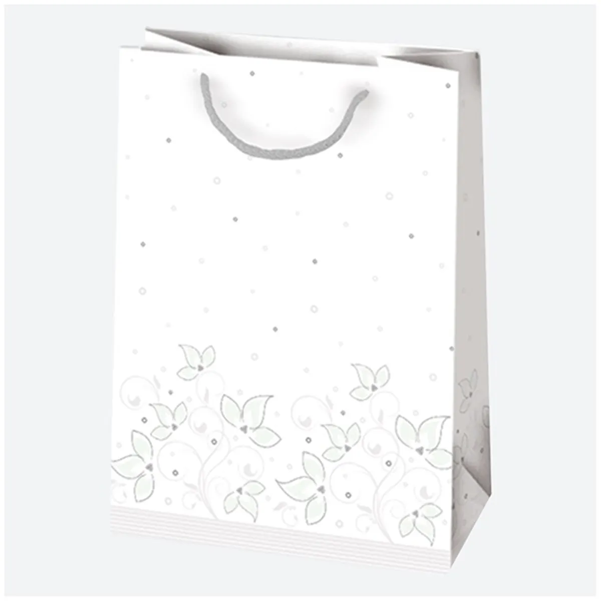 IRIS ajándéktasak, különböző mintákkal, arany/ezüst, 230x320x110 mm #6