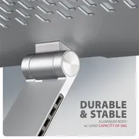 Axagon STND-LR ALU HQ 10"-17,3" laptop állvány #10