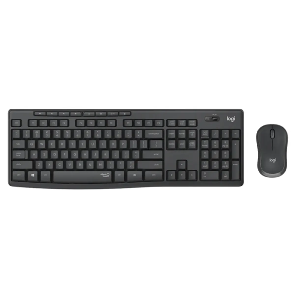 Logitech MK295 Silent HUN grafitszürke vezeték nélküli billentyűzet + egér #1
