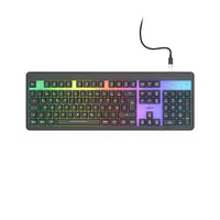 URAGE by Hama 13217831 EXODUS 215 RGB fekete gamer billentyűzet #1