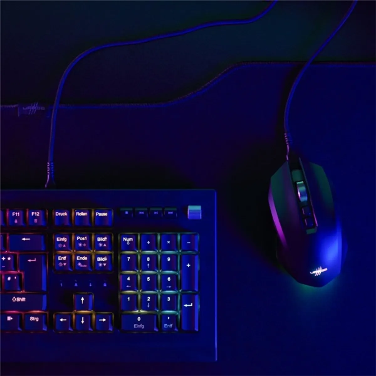 uRage 00217845 REAPER 800 8K fekete optikai gamer egér #4