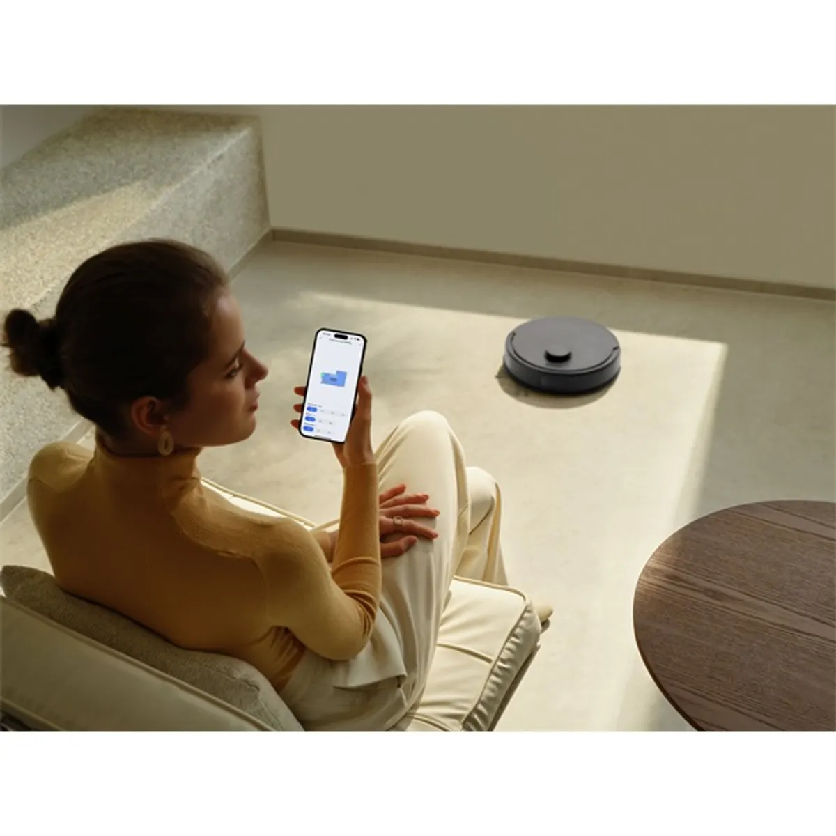 MOVA RLE22GD-BK E20 Plus fekete robotporszívó #10