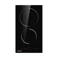 Gaba GMH-C-2DZ fekete,beépíthető, elektromos üvegkerámia, főzőzóna:2, beépíthető méret:50cm, főzőlap