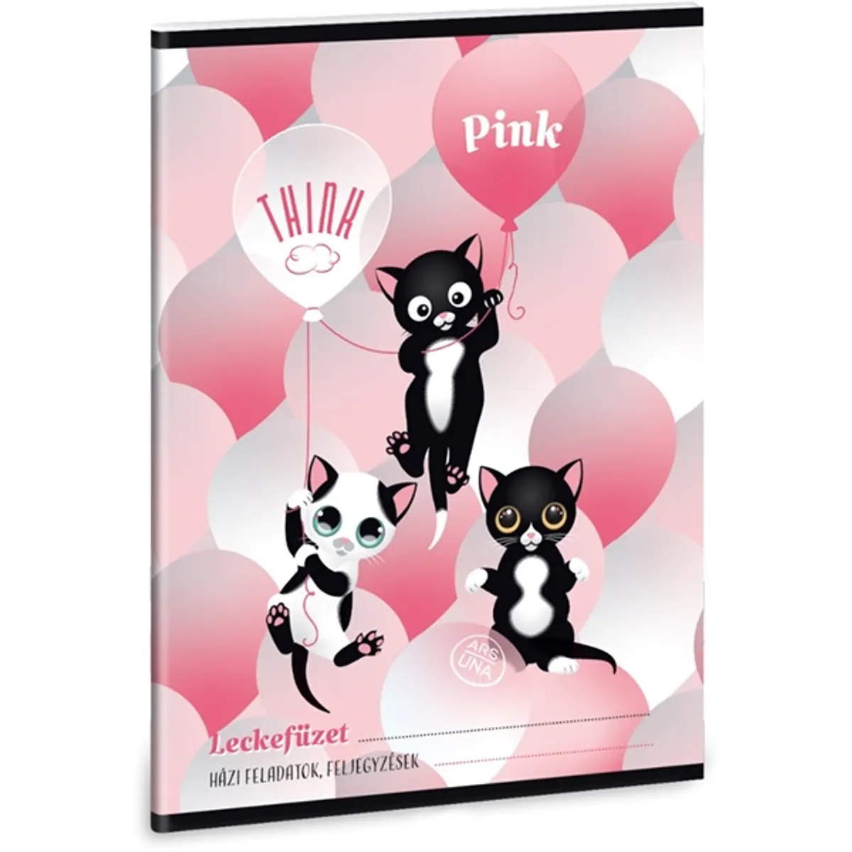 Ars Una Think-Pink A5 leckefüzet #1
