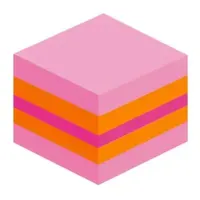 Post-it 51×51mm 400lap vegyes színekben öntapadó mini jegyzetkocka #6