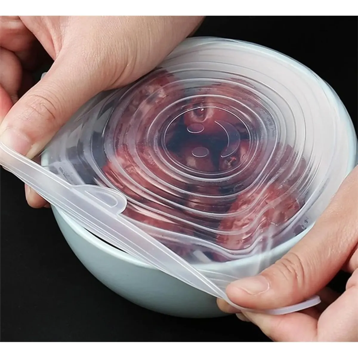 IRIS KT-490 6 db-os szilikon fedő szett #2