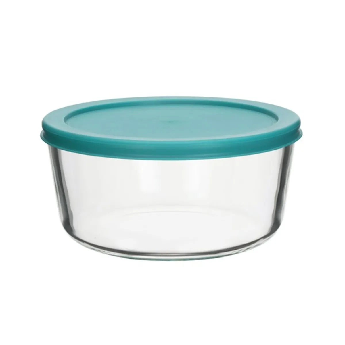 TOO KT-93 üveg 1652 ml-es hőálló kerek ételtároló műanyag tetővel #1