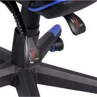 Iris GCH204BK_FT fekete / kék gamer szék #4