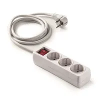 FAMATEL 9/703 vez.+kapcsoló 16A-250V 1,5m 3-as hosszabbító #1