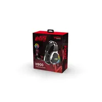 Ventaris H900 RGB 7.1 fekete-ezüst gamer headset #4