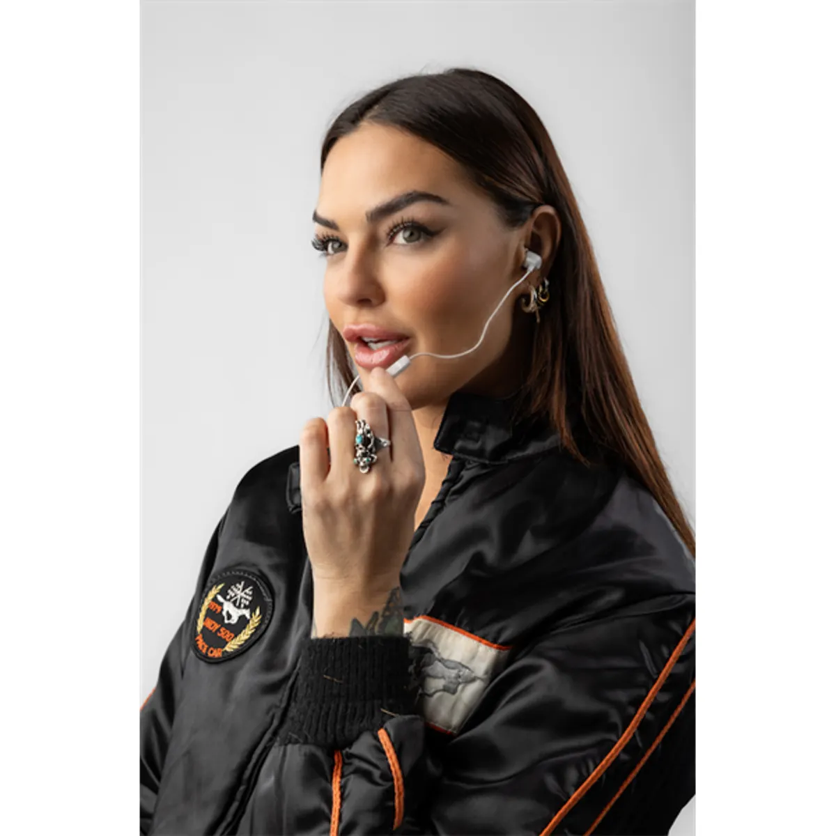 Skullcandy Jib USB-C vezetékes mikrofonos fehér fülhallgató #4