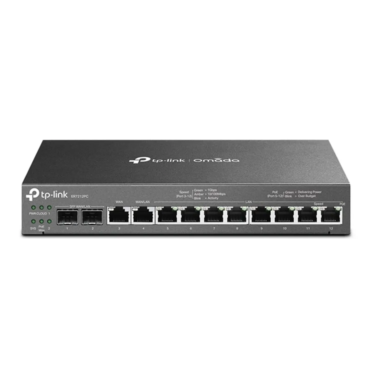 TP-Link ER7212PC Omada 8xGbE LAN, 1xGbE LAN/WAN, 1xGbE WAN, 2xSFP WAN/LAN port 3-in-1 VPN Router #3