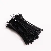 Iris Electric 100 db fekete 190x4,8mm kábelkötegelő, gyorskötöző, kötegelő, UV álló #2